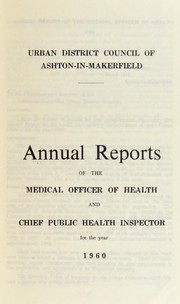 Cover of: [Report 1960]
