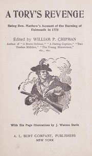 Cover of: A Tory's revenge by William Pendleton Chipman
