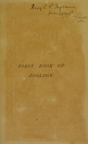 Cover of: First book of zo©œlogy