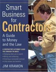 Cover of: Smart Business for Contractors | Jim Kramon
