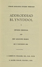 Cover of: [Report 1966] by Wrexham (Wales). Rural District Council, Wrexham (Wales). Rural District Council