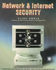 Cover of: Network and Internet security by Vijay Ahuja