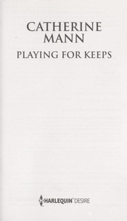 Cover of: Playing for keeps