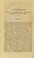 Cover of: Observations on the casual and periodical influence of particular states of the atmosphere on human health and diseases, particularly insanity