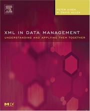 Cover of: XML for data management by Peter Aiken