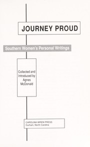 Cover of: Journey proud | 