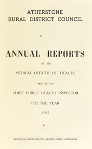 Cover of: [Report 1957]