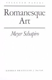 Cover of: Romanesque art