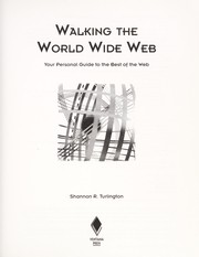 Cover of: Walking the World Wide Web by Shannon R. Turlington