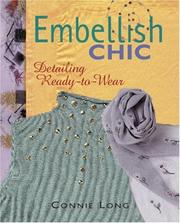Cover of: Embellish chic: detailing ready-to-wear