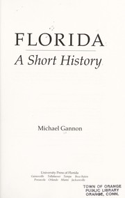 Cover of: Florida by Michael Gannon
