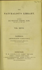 Cover of: Mammalia by Robert Hamilton