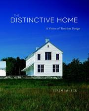 Cover of: The Distinctive Home by Jeremiah Eck