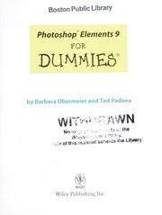 Cover of: Photoshop Elements 9 for dummies
