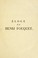 Cover of: ©loge de Henri Fouquet. Prononc©♭ dans la s©♭ance publique de l'Ecole de m©♭decine de Montpellier, le 11 novembre 1807