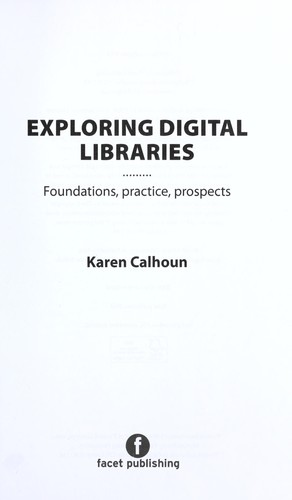 Exploring Digital Libraries