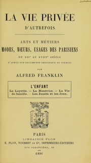 L'enfant by Alfred Franklin