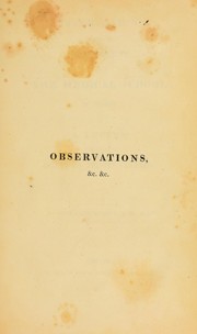 Observations relative to some defects of the medical school of Dublin, in a letter addressed to the Board of Trinity College ... by John Clendinning