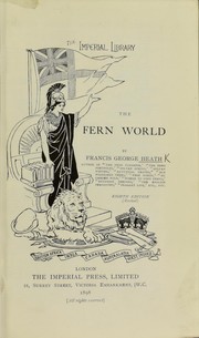 Cover of: The fern world