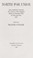 Cover of: North for Union : John Appleton's journal of a tour to New England made by President Polk in June and July 1847