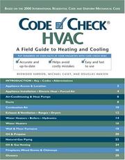 Cover of: Code Check: HVAC by 