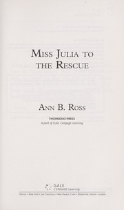 Cover of: Miss Julia to the rescue