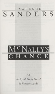 Cover of: McNally's chance: an Archy McNally novel