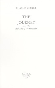 Cover of: The journey : massacre of the innocents by 