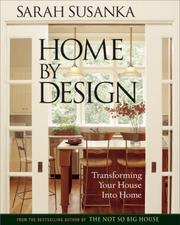 Cover of: Home by Design by Sarah Susanka