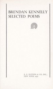 Cover of: Selected poems. | Brendan Kennelly