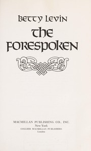 Cover of: The forespoken