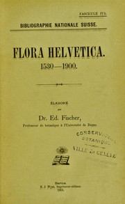 Flora helvetica by Eduard Fischer