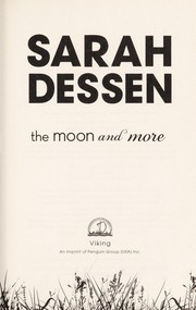 Cover of: The Moon and More