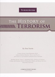 Cover of: The history of terrorism