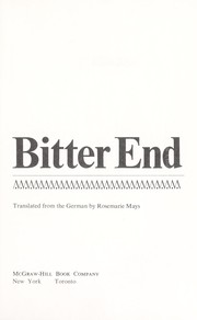 Cover of: To the bitter end.