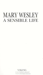 Cover of: A sensible life by Mary Wesley
