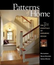 Cover of: Patterns of Home: The Ten Essentials of Enduring Design