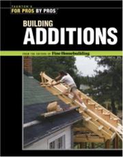 Cover of: Building Additions (For Pros by Pros)