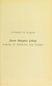 Cover of: Prospectus for session 1905-1906