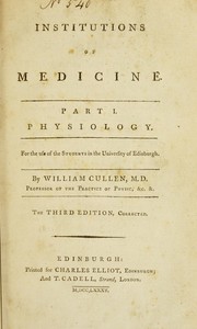 Cover of: Institutions of medicine