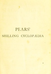 Pears' shilling cyclop©Œdia by Pears (A. & F.) Limited