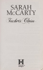 Cover of: Tucker's claim by Sarah McCarty