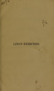 Cover of: Ling's educational and curative exercises