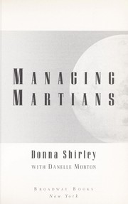 Cover of: Managing Martians by Donna Shirley