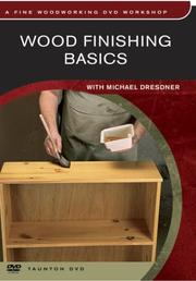 Cover of: Wood Finishing Basics on DVD