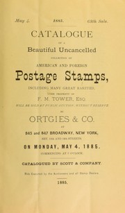 Catalogue of a beautiful uncancelled collection of American and foreign postage stamps ...
