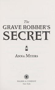 Cover of: The grave robber's secret