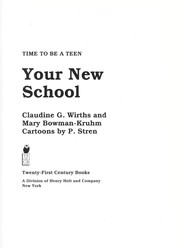 Cover of: Your new school