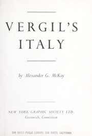 Cover of: Vergil's Italy by McKay, Alexander Gordon