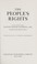 Cover of: The people's rights.